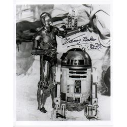 STAR WARS: R2D2 KENNY BAKER SIGNED PHOTO.