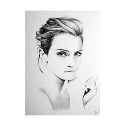 EMMA WATSON DRAWING BY ILENA HUNTER.