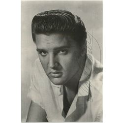 ELVIS PRESLEY SIGNED PHOTO.