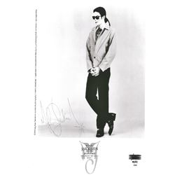 MICHAEL JACKSON SIGNED PHOTO,