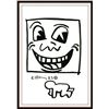 Image 1 : KEITH HARING: TV FACE AND BABY.