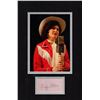 Image 1 : PATSY CLINE SIGNED PAPER.