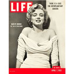 Marilyn Monroe Life Magazine (Life Magazine, 1952). Point of Purchase Poster