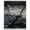 Image 1 : BUZZ ALDRIN WALKS ON THE MOON SIGNED LITHO.