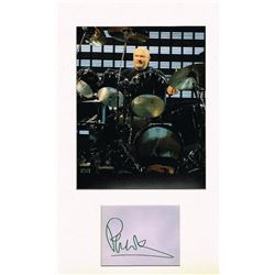 PHIL COLLINS SIGNED PAPER.