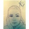 Image 1 : MICHAEL JACKSON DRAWING: GRETA GARBO.