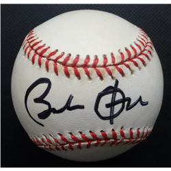 PRESIDENT OBAMA SIGNED BASEBALL.