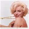 Image 1 : BERT STERN SIGNED: MARILYN MONROE STRETCHING THE BEADS.