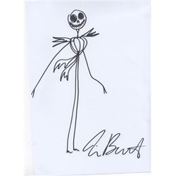 THE NIGHTMARE BEFORE CHRISTMAS : TIM BURTON DRAWING.