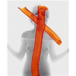 BERT STERN: MARILYN MONROE CRUCIFIX II.