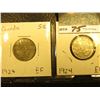 Image 1 : Lot Canada Nickels: (2) 1924 both grading EF.