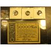 Image 1 : 1889, 1899, & 1903 Denmark Silver One Ore Coins, all with Natural deep toning;  & a 1923 Diefer Guts