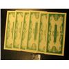 Image 2 : August 10th, 1861 $1, $5, $10, $20, $50, & $100 Movie Scrip Bank Notes, "American Bank Note Co. New 