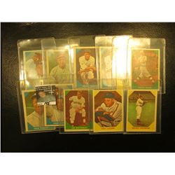 (11) Old Fleer "Baseball Greats" Cards dating back more than thirty years.