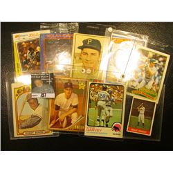 1982 Topps "Steve Garvey MVP" Kmart 20th Anniversary Card with original autograph; & (10) Other All 