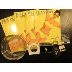 I understand Hugh sold his mansion, so here are the goodies to go with it. Check out this Playboy me