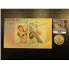 Image 1 : Risque Post Card "Orchids to You!", depicts semi-clad female in a transparent present-wrapped box; &