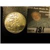 Image 2 : 1942 P Walking Liberty Half Dollar, EF; & Collection of (4) different Risque Match Book Advertising 