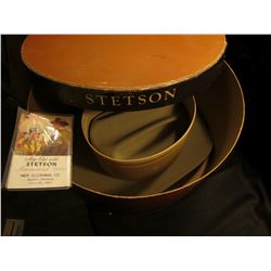 Size 8 Men's Stetson Western Style Felt Hat in original box & a large group of at least (20) 1939 er