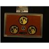 Image 2 : 2016 S Nixon, Ford, & Reagan Presidential Proof One Dollar Coins from original Proof Set (3 pcs.).