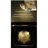 Image 1 : 2014 P Cupped design Baseball Silver Dollar. Proof. In original box of issue