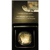 Image 2 : 2014 P Cupped design Baseball Silver Dollar. Proof. In original box of issue