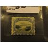 Image 1 : Scott #297 5c Pan-American Expo. Issue, Blue & Black, Mint Hinged Fine Centering.