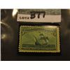 Image 1 : Scott #232 3c Columbian Expo.  Green, Mint Very Lightly Hinged.