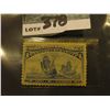 Image 1 : Scott #233 4c Columbian Expo. Ultra, Mint Heavily Hinged.