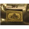 Image 1 : Scott #290 10c Trans Mississippi Expo. Gray Violet, Mint hinged Slight Thin.