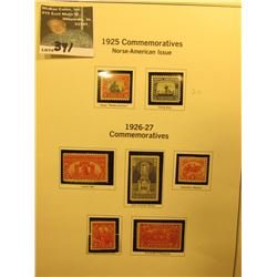 Scott #620, 621 1935 Norse American 1c M.N.H., 5c mint Hinged #627, #628 M.N.H., #629 M, Hinged, #64