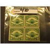 Image 1 : Scott C#4 Airmail. Block of 4 Mint Never Hinged.