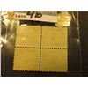 Image 2 : Scott C#4 Airmail. Block of 4 Mint Never Hinged.