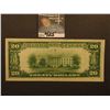 Image 2 : Series 1934 A $20 Federal Reserve Note, obverse Macro E28, reverse Macro 335, Near CU.