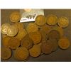1864 Bronze, 1865, 1879-85, 1887-95, (2) 96, 97-1908 Indian Cents all average Good to VG. (32 pcs.).