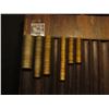 Image 2 : Wooden Coin Sorting case in rough condition with sliding door containinga huge assortment of Brazili
