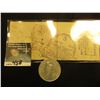 Image 2 : "Springfield State Bank Springfield, S. Dak. Apr.24, 1929" Cancelled Check; & 1922 D U.S. Peace Silv