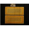 Image 2 : April 10th, 1933 Clarinda, Iowa Depression Scrip Two-piece Set.  MS #:  IA220-.25A & 1. Each measure