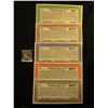Image 1 : Depression Scrip, all Mint condition: $5, $10, $15, $25, & $50 Borough of Lodi-Tax Anticipation Note