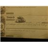 Image 2 : 1850 era "Exchange Notes" Unissued. The first is for "Second & Third Unpaid" and the latter is for "