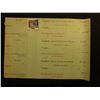 Image 1 : A large group of Three-piece Sheets of blank Checks from 1910 era "Farmers Trust & Savings Bank Char