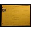 Image 1 : A large group of Three-piece Sheets of blank Checks from "W.G.W. Geiger Account" drawn on "Tipton St