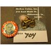 Image 1 : "Re-Elect Roosevelt" Pin-back & a gold-colored Pinback in the shape of an Elephant with tusks and ra