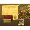 Image 2 : "Younkers Des Moines, Ia." Name Badge; Old Military Button; large group of Miniature Bottle Caps, & 