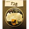 Image 2 : 1873 Liberty Head Gaming Counter. "G.A./L" Sunburst within wreath. 2 Punch marks. VF., br., r., 27mm