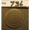 Image 2 : 1863 Civil War Token. "The Union/Must/and Shall be/Preserverved/Jackson", "1863 The Flag of Our unio