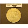 Image 1 : Japanese One Yen .900 fine Silver. Dragon design. Two counterstamps. VF. We tested this piece and it