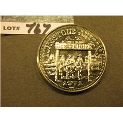 "Tombstone, Az./1971", "Tombstone Commemorative Series Issue…", nickel, 39mm, high relief, BU.