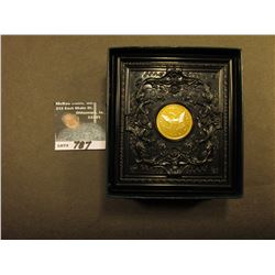 1995 S Two-piece Civil War Commemorative Dollar & half-Dollar Set in original box of issue. Both Gem
