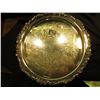 Image 1 : 16"  Unmarked (Silver-plated???) Serving Plate. Excellent condition.
